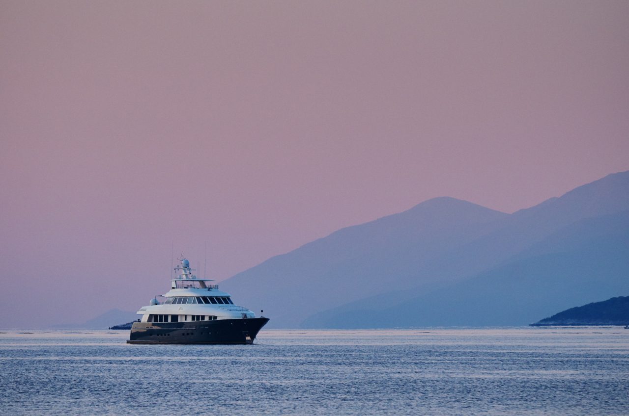 Super Yacht Photographed by Lucian Niculescu