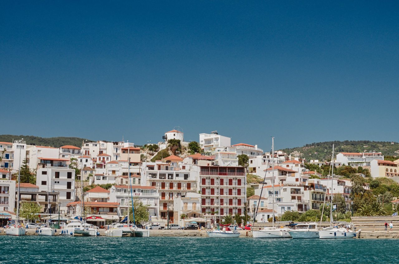 New Port, Skiathos Town