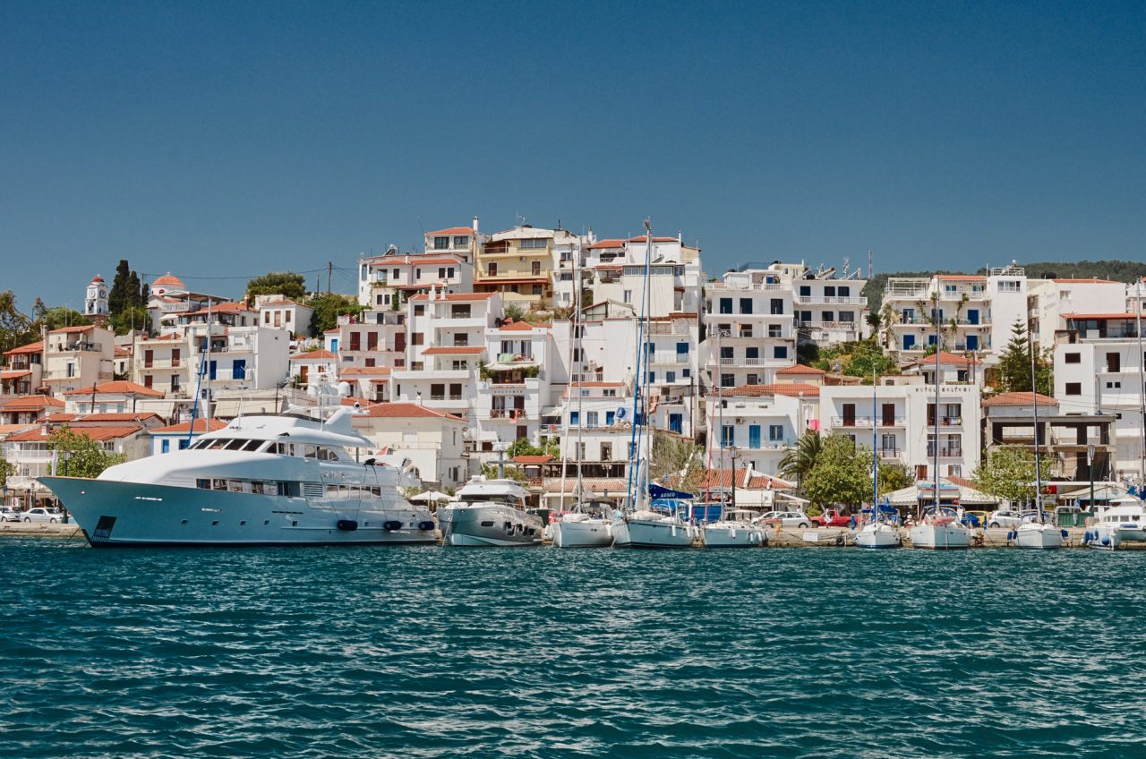 New Port, Skiathos Town