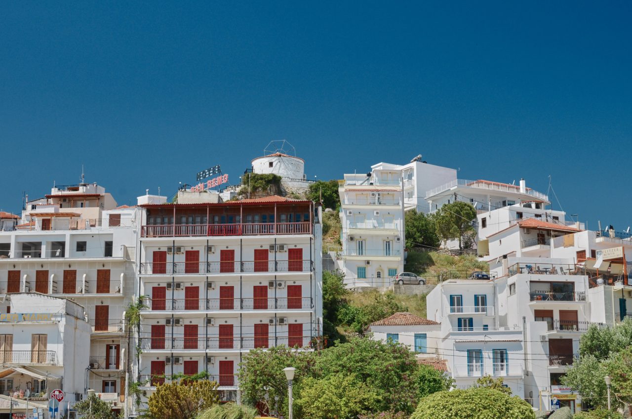 San Remo Hotel, Skiathos Town