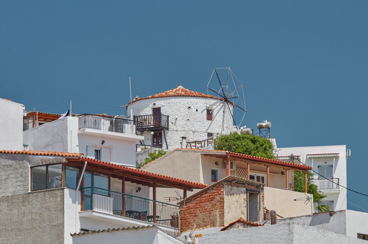 Windmill View, Skiathos Town